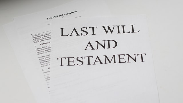 using software to write a will